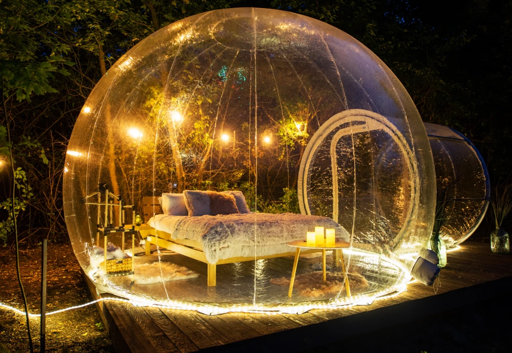 best transparent inflatable bubble tent